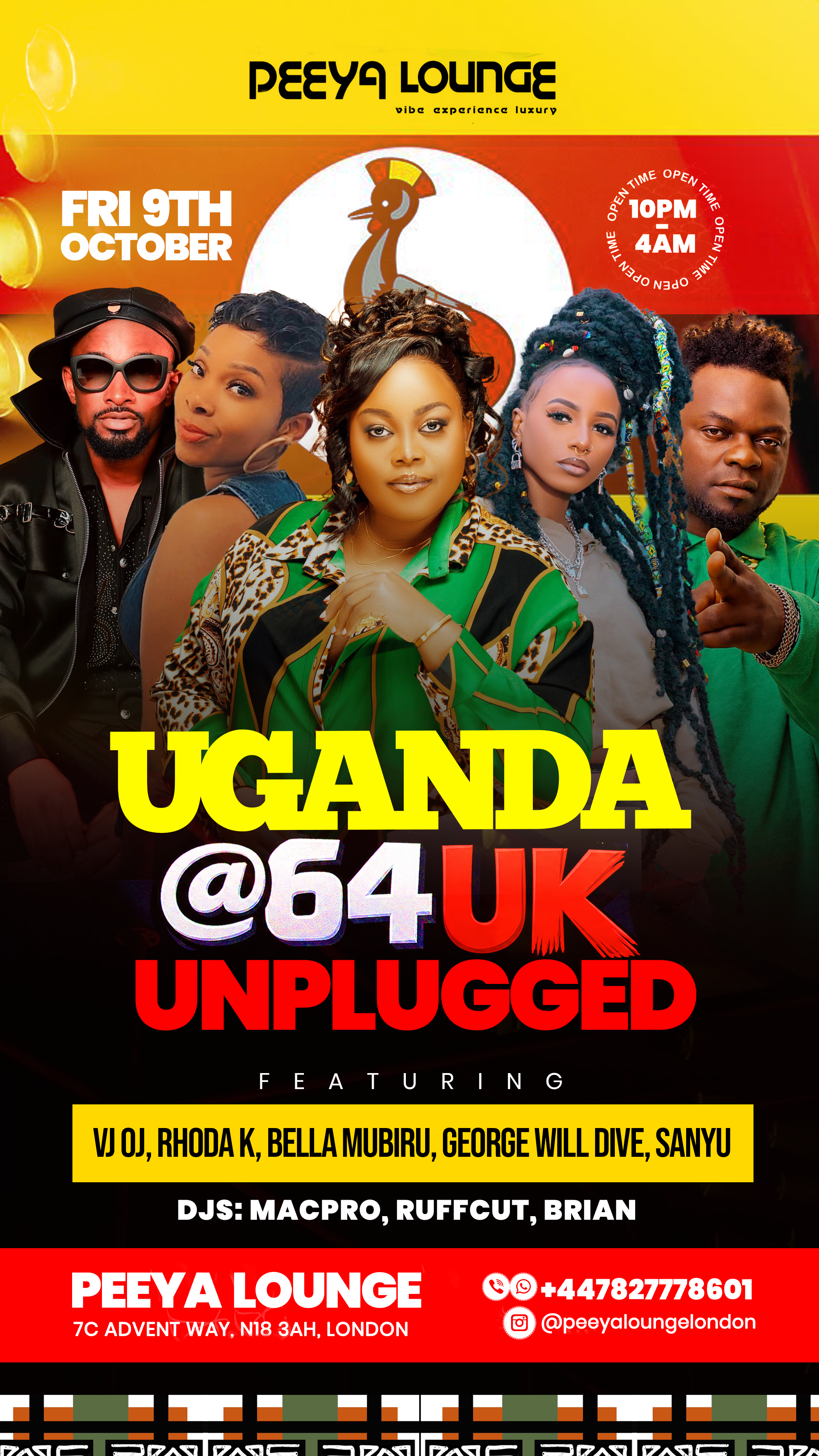 Uganda @64 UK Unplugged